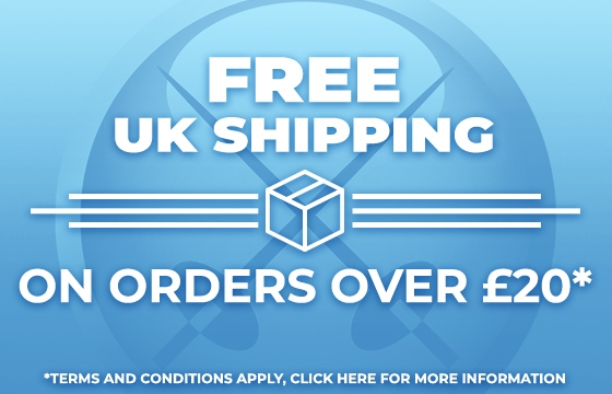 Free Shipping on orders over £20*