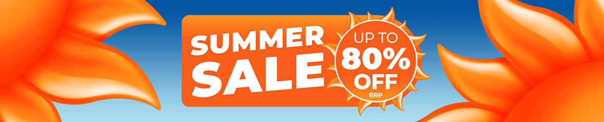 Summer Sale - Up To 80% Off RRP