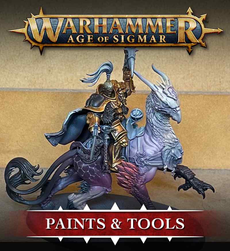 Age of Sigmar Paints and Tools